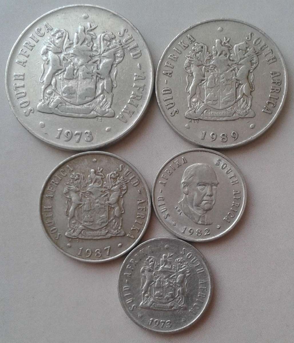 Lot of x5 nickel coins