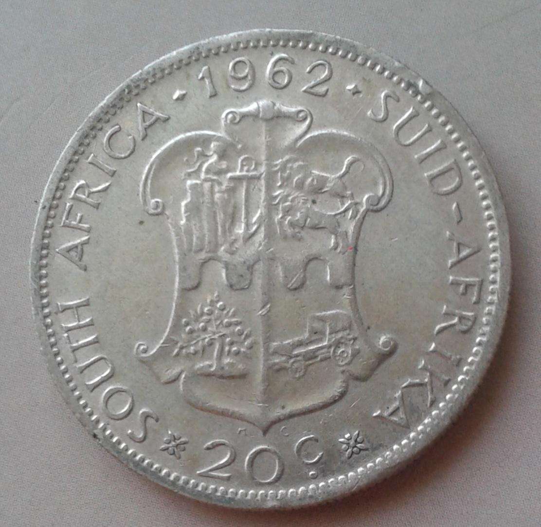 1962 Republic silver 20c