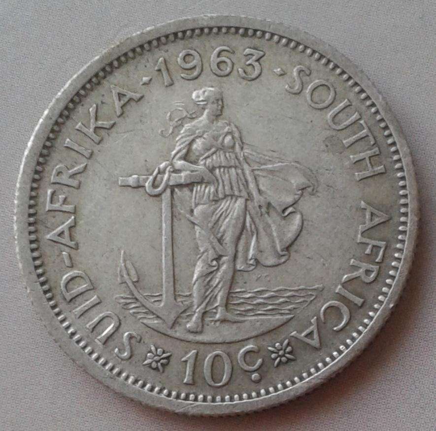 1963 Republic silver 10c