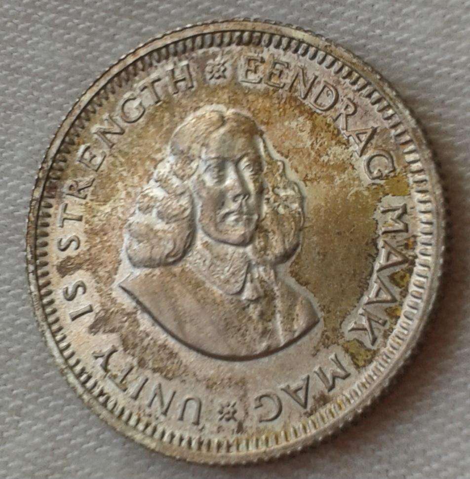 1961 Republic proof silver 5c