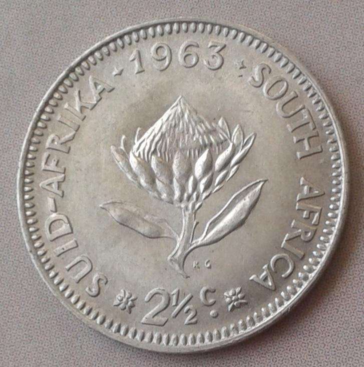 Scarcer 1963 silver 2 1/2c (low mintage).