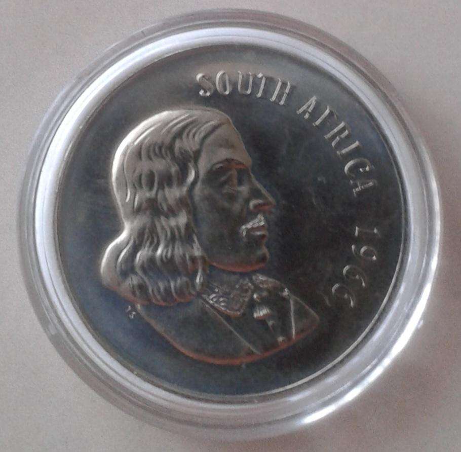 Encapsulated 1966 English proof 50c