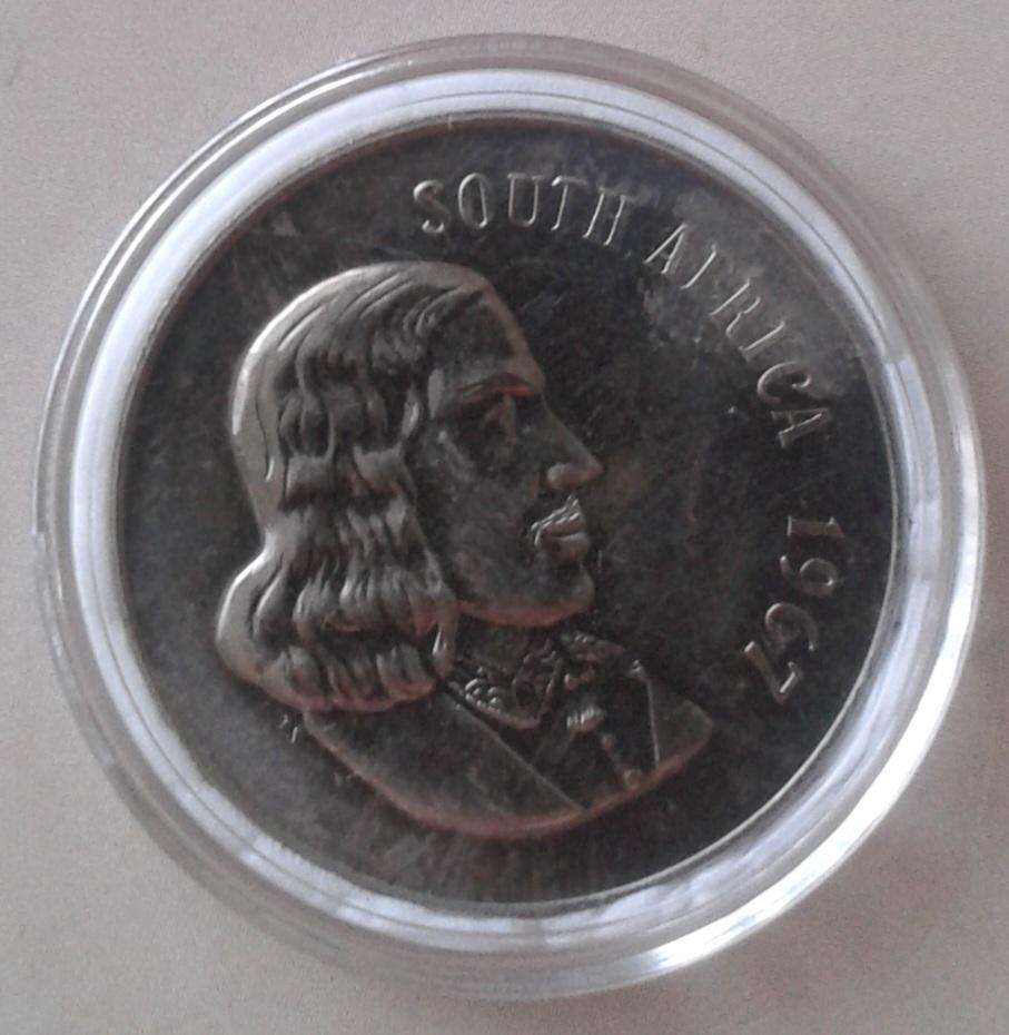 Encapsulated 1967 English proof 50c