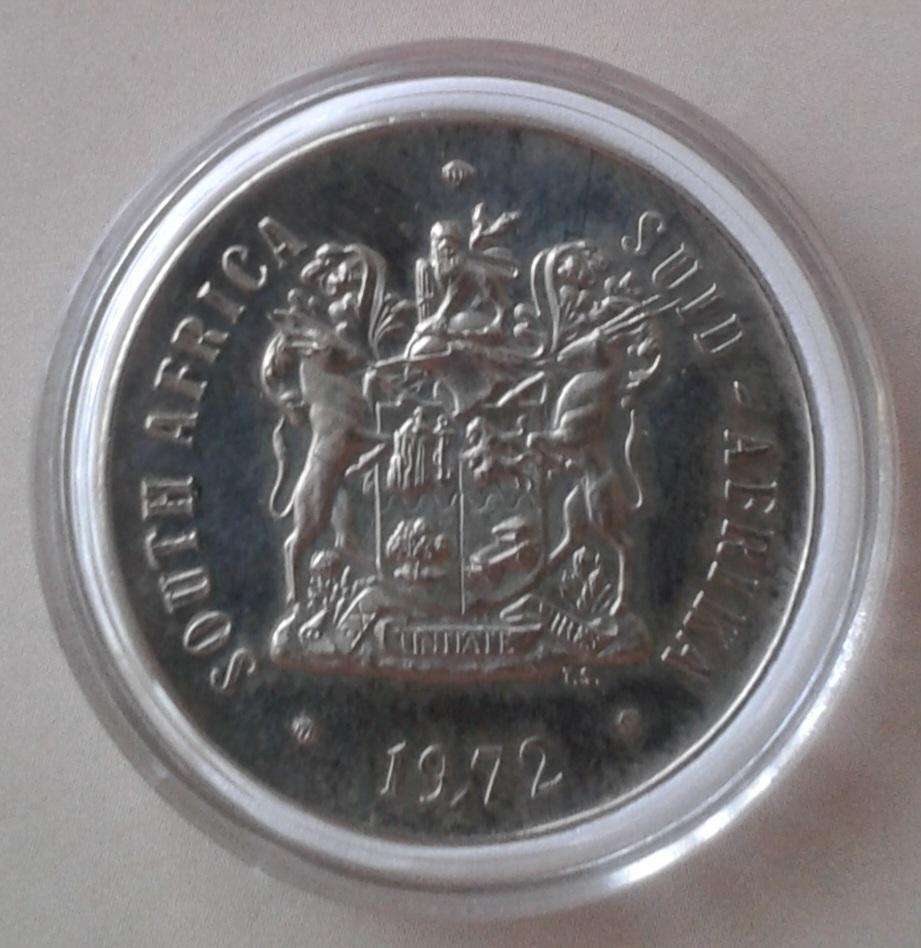 Encapsulated 1972 proof 50c