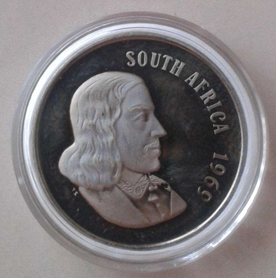Encapsulated 1969 English proof 50c