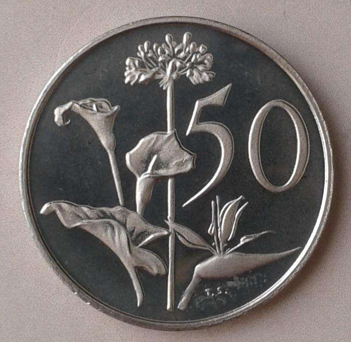 1978 Proof nickel 50c