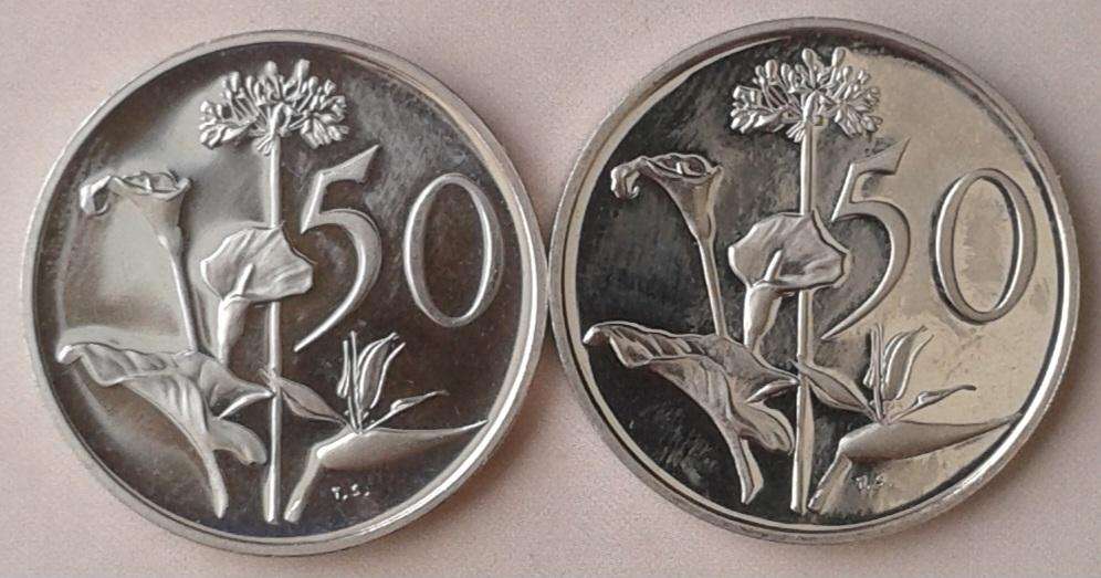 1981 Proof nickel 50c