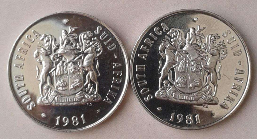 1981 Proof nickel 50c