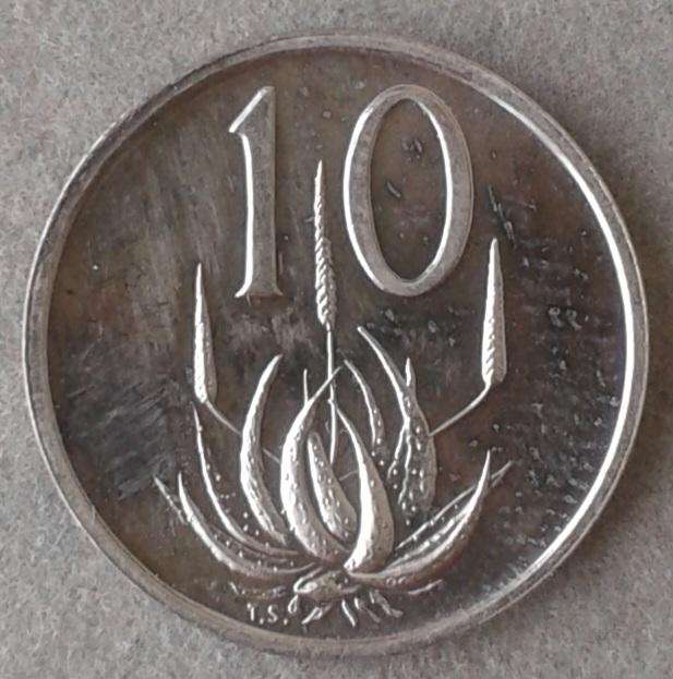 1987 Proof nickel 10c coin