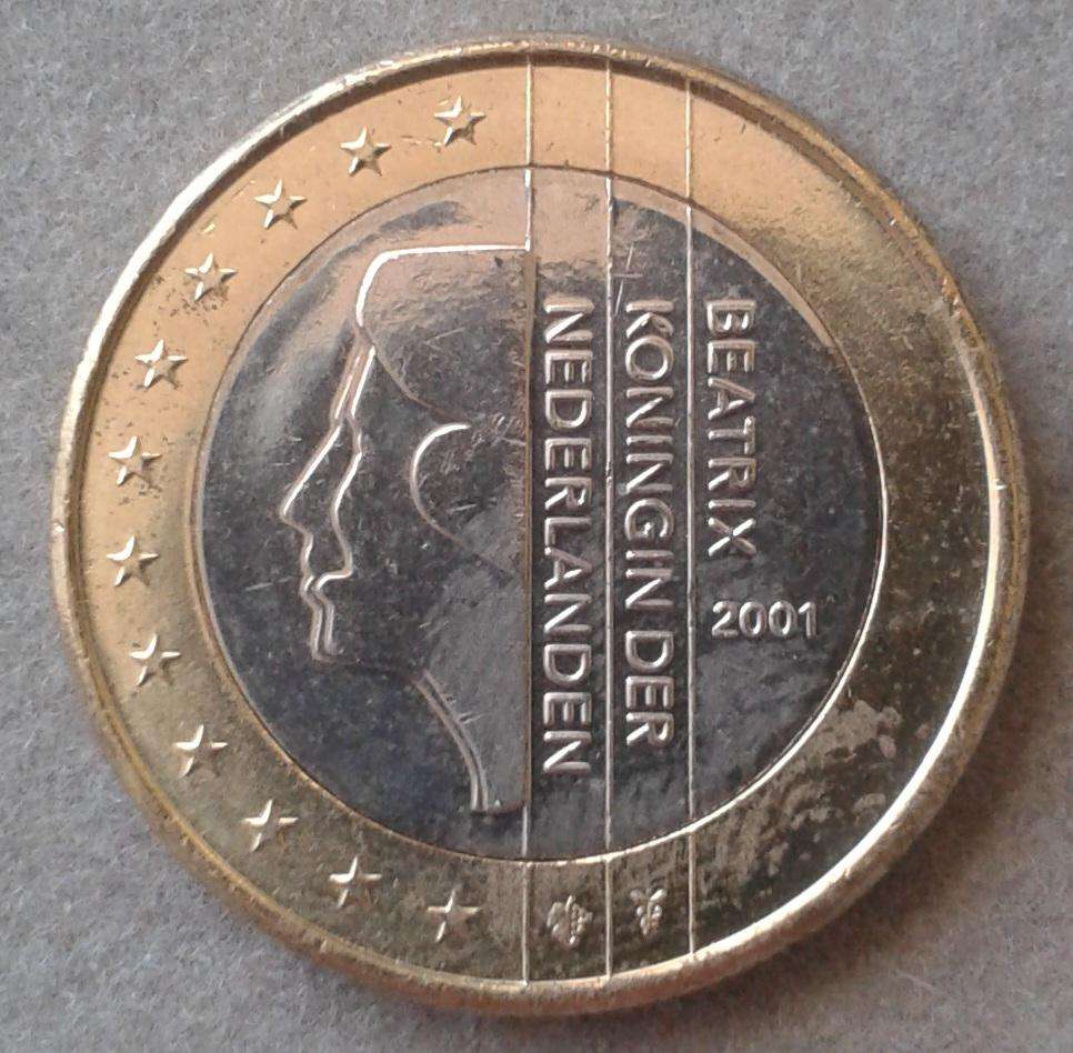 2001 Netherlands 1 Euro