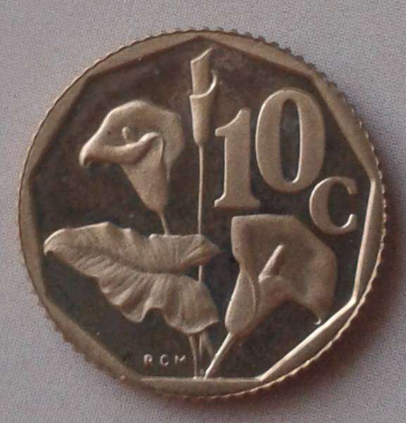 1994 Republic proof 10c (mintage: 5804)