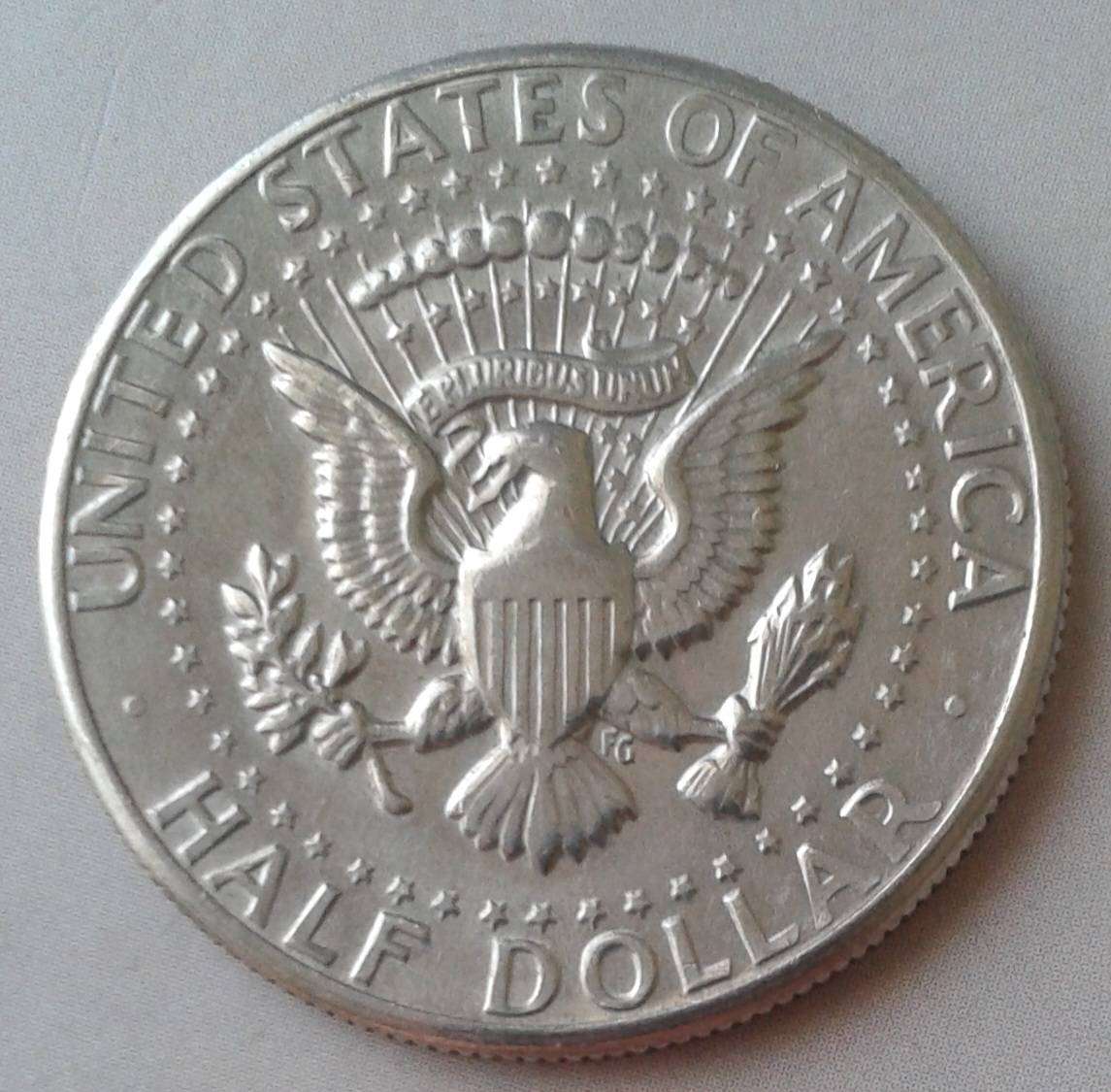 1971 D USA Kennedy half dollar