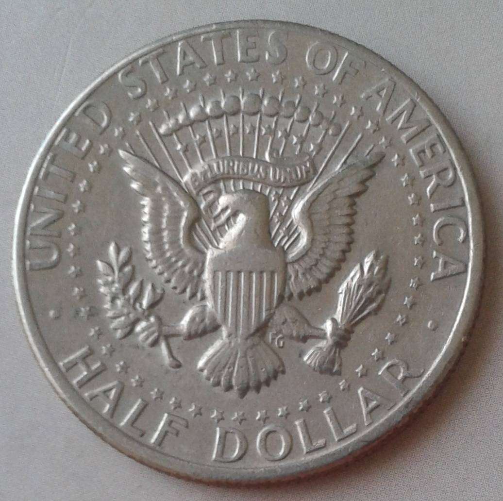 1973 D USA Kennedy half dollar