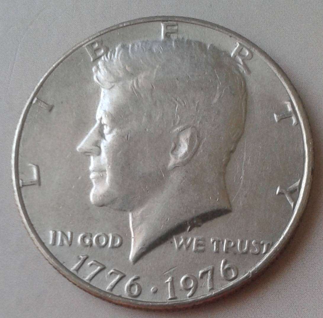 1976 USA Kennedy half dollar (Bicentennial)