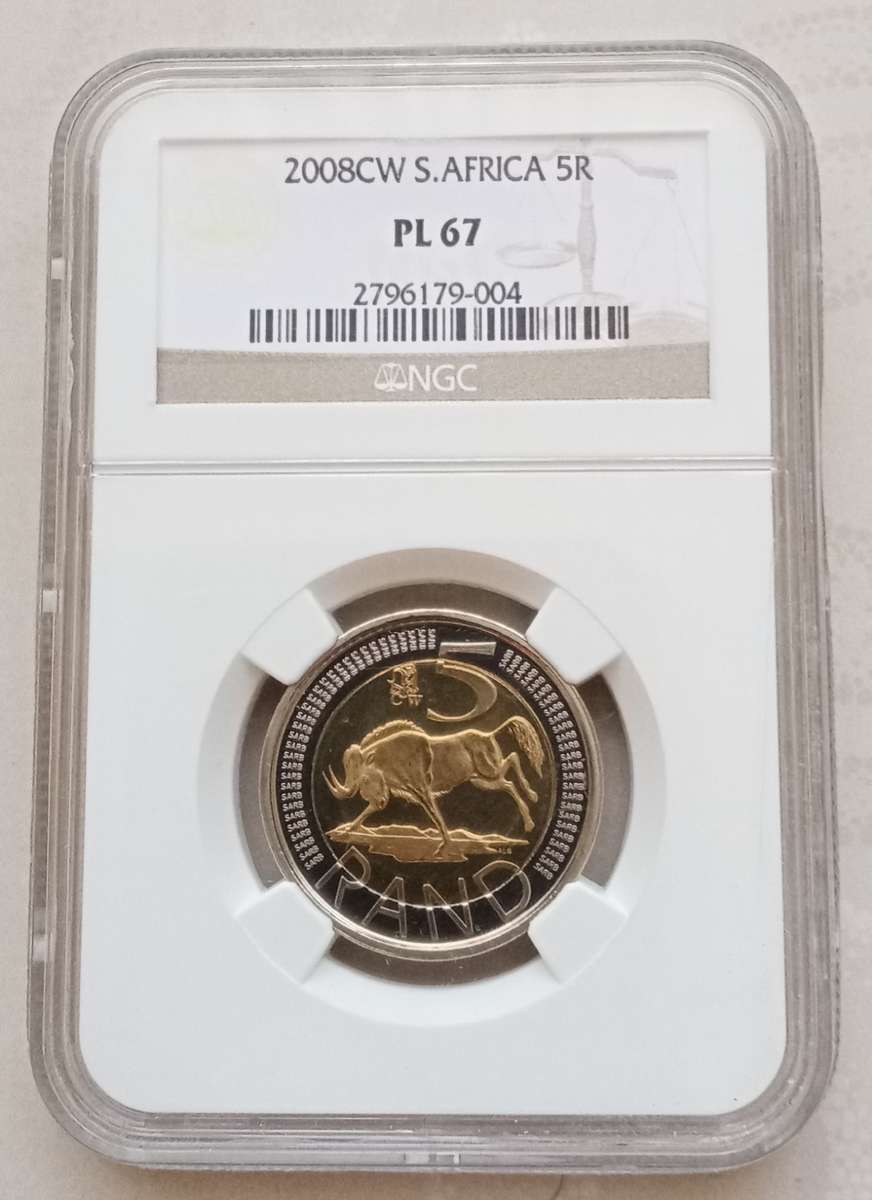 2008 Oom Paul Mintmark R5 NGC PL67 (mintage: 2990)
