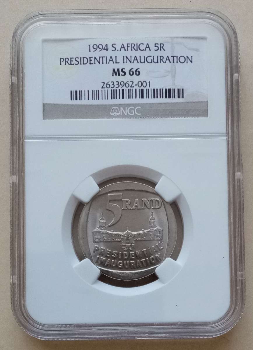 1994 Inauguration R5 NGC MS66