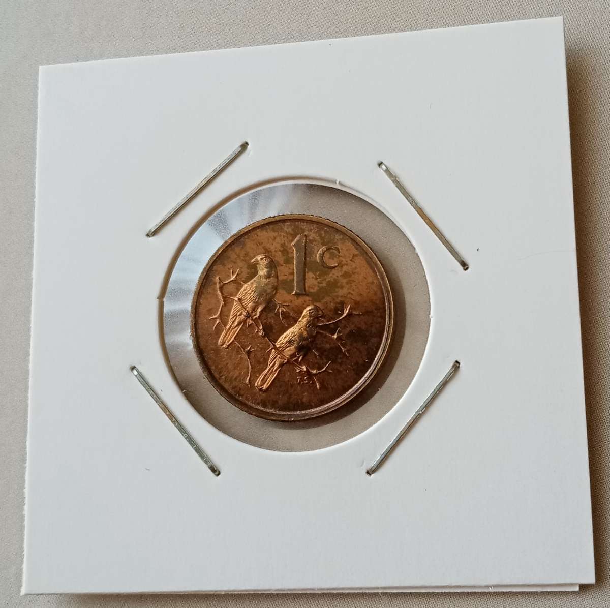 1965 (English) proof 1c with nice toning