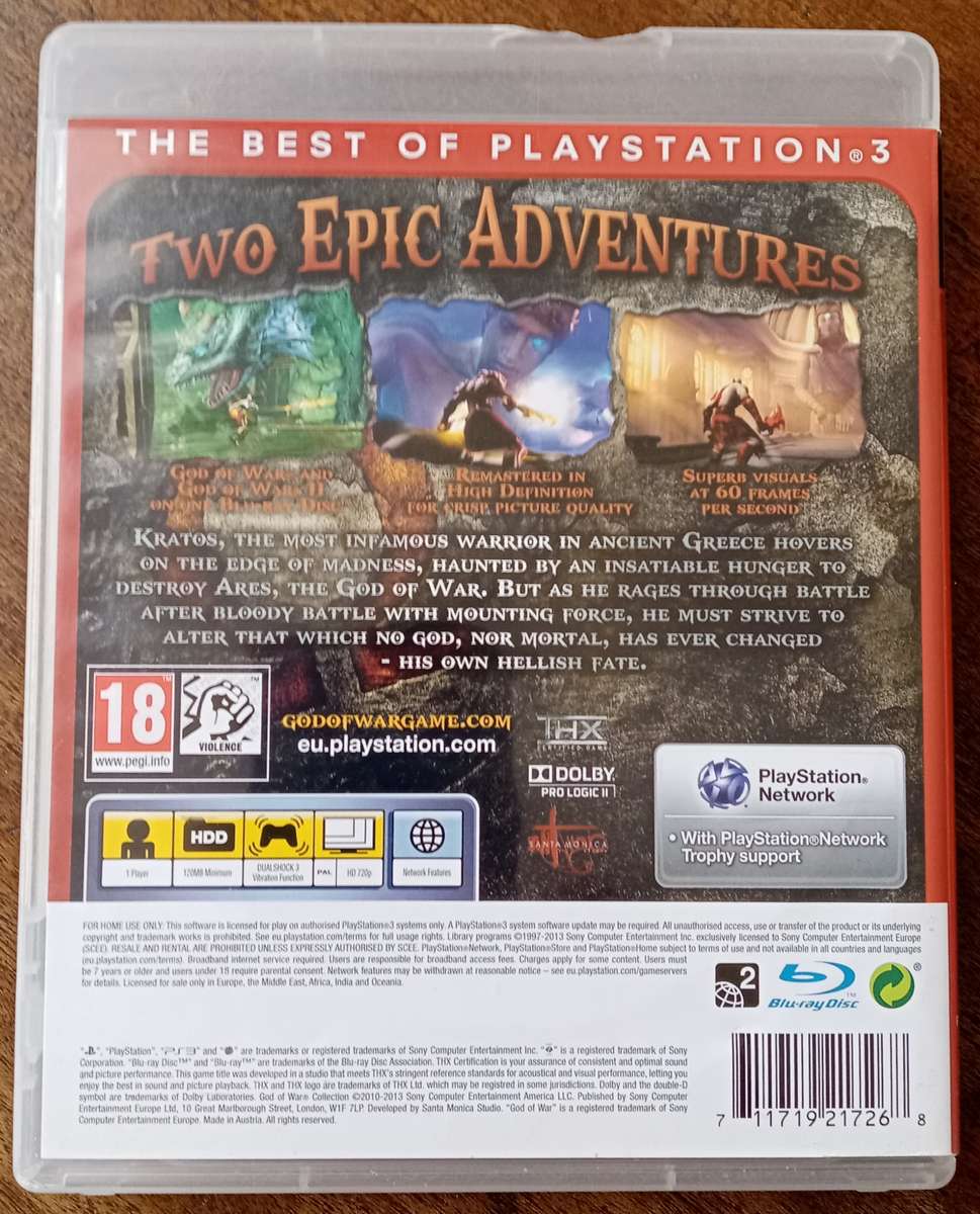 God of War Collection PS3