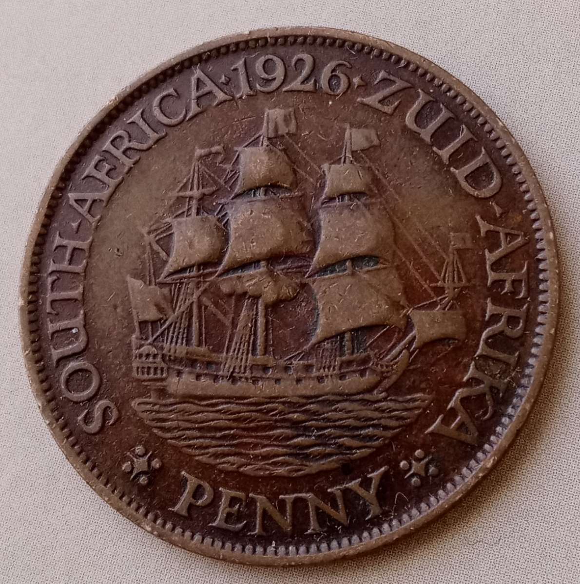 1926 Union penny