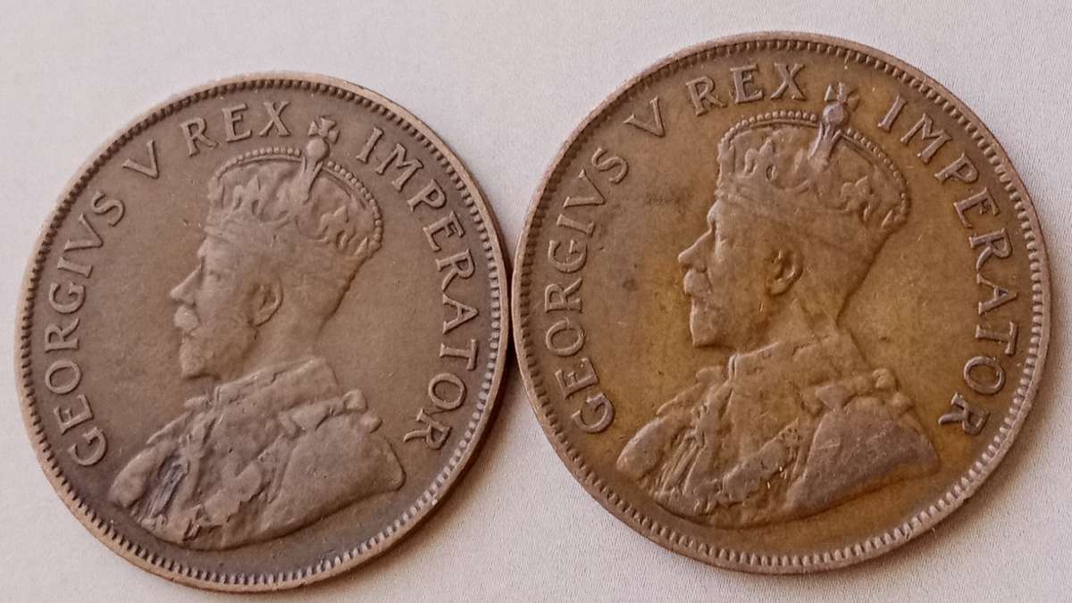 1934 Union penny.