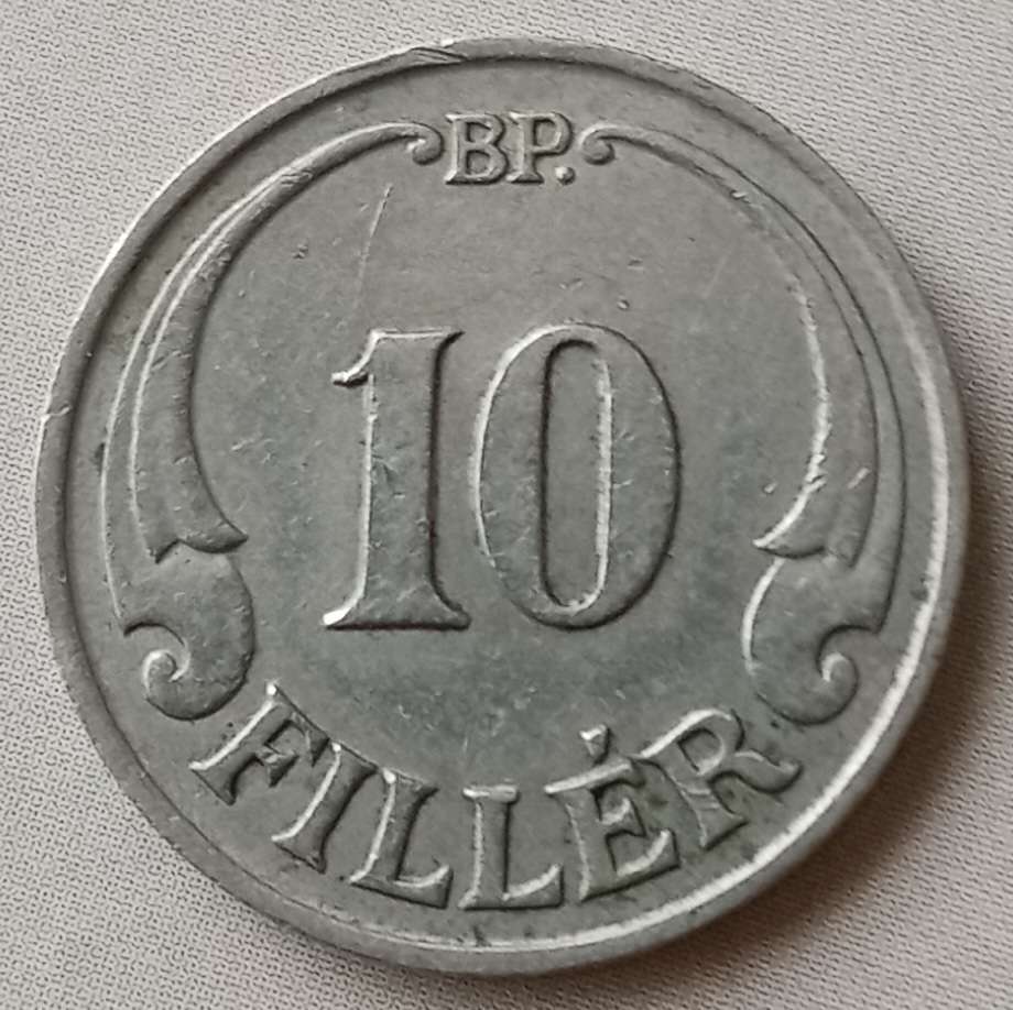 1935 Hungary 10 Filler