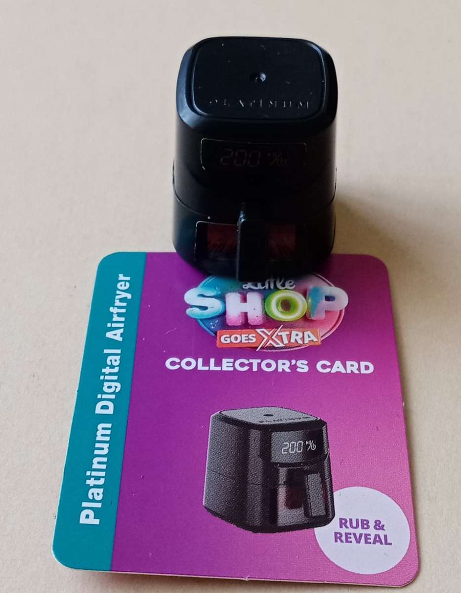 Checkers Little Shop goes Xtra Platinum digital airfryer incl.card