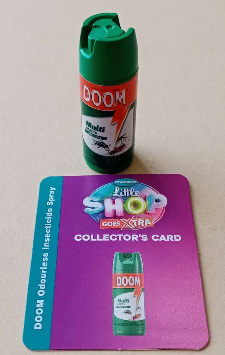 Checkers Little Shop goes Xtra Doom incl.card