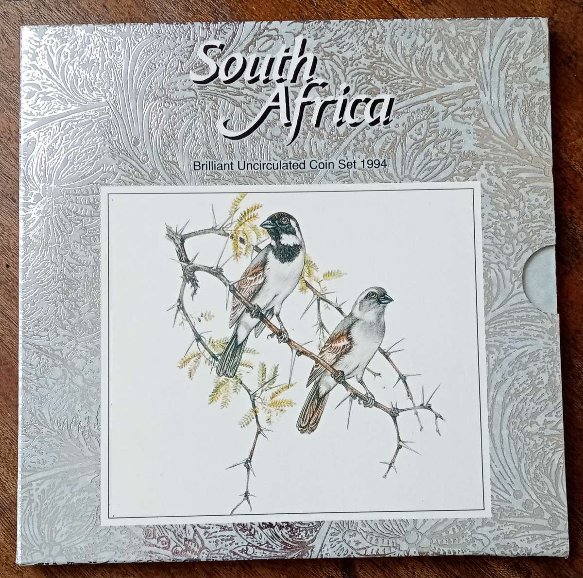 1994 Brilliant uncirculated Mint coin set (Sparrows)