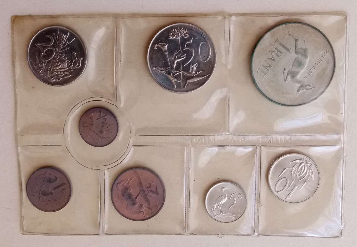 1973 Republic uncirculated Mint pack (R1-1/2c) incl.silver R1