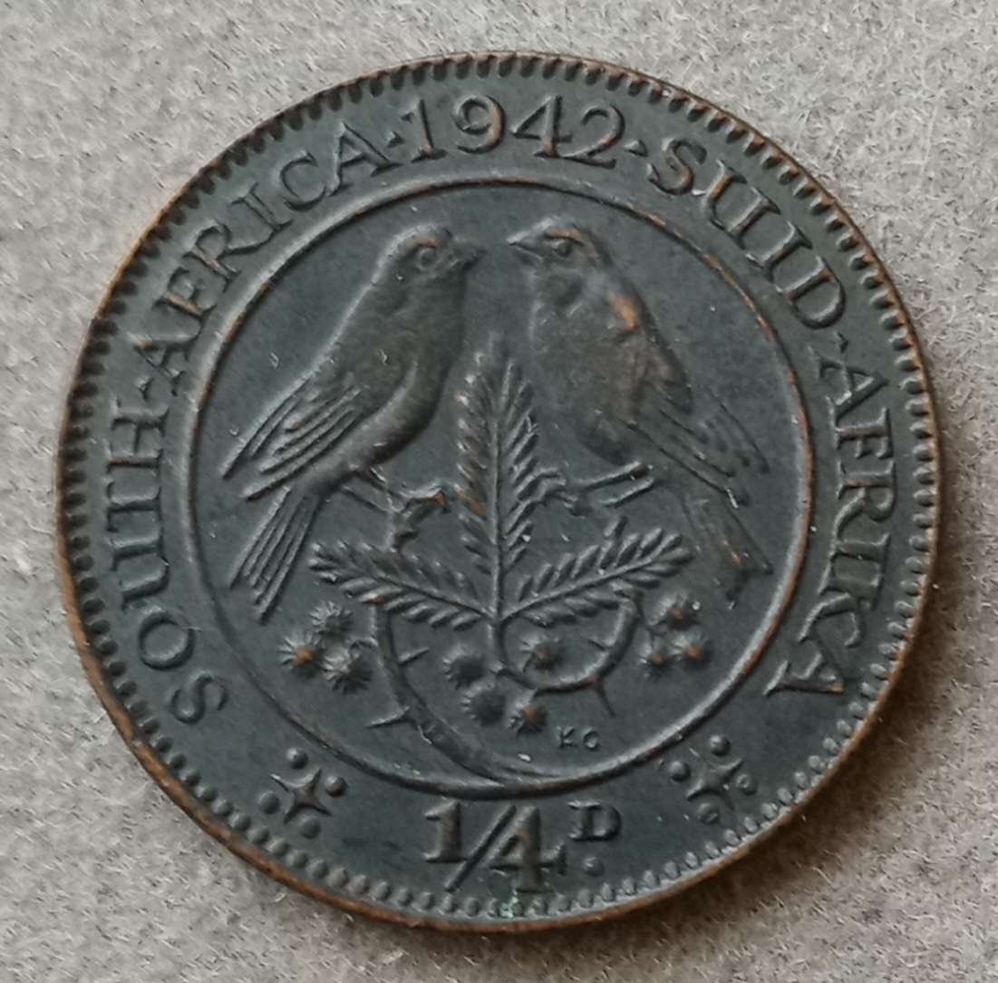 1942 Union 1/4 penny