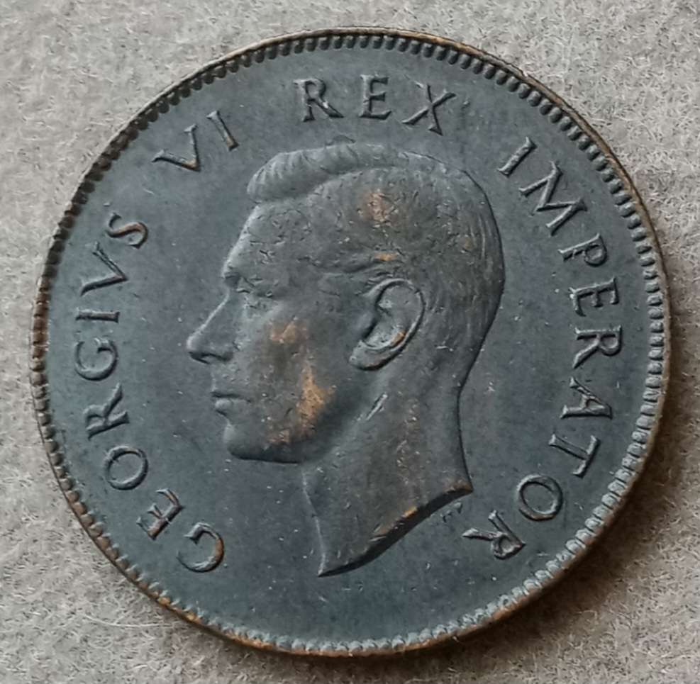 1942 Union 1/4 penny