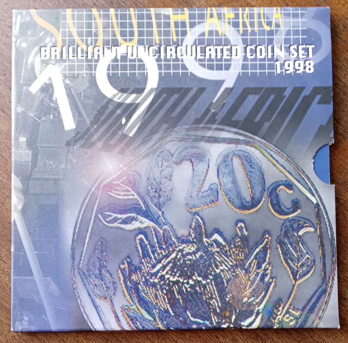 1998 Brilliant uncirculated Mint pack set (Protea)