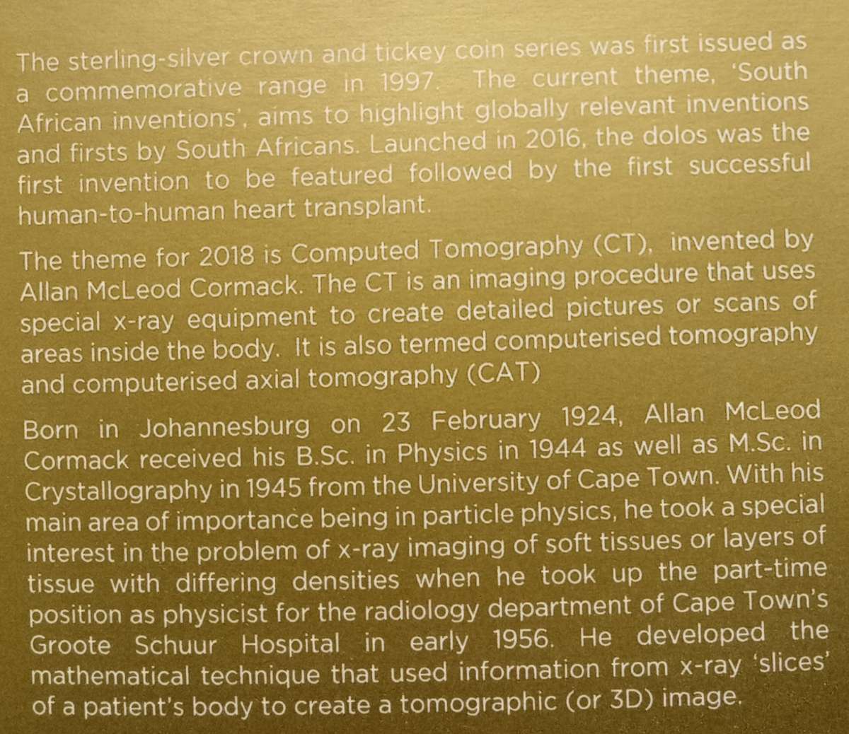 2018 Republic 1oz proof silver R2 in box incl.certificate  - Computed Tomography