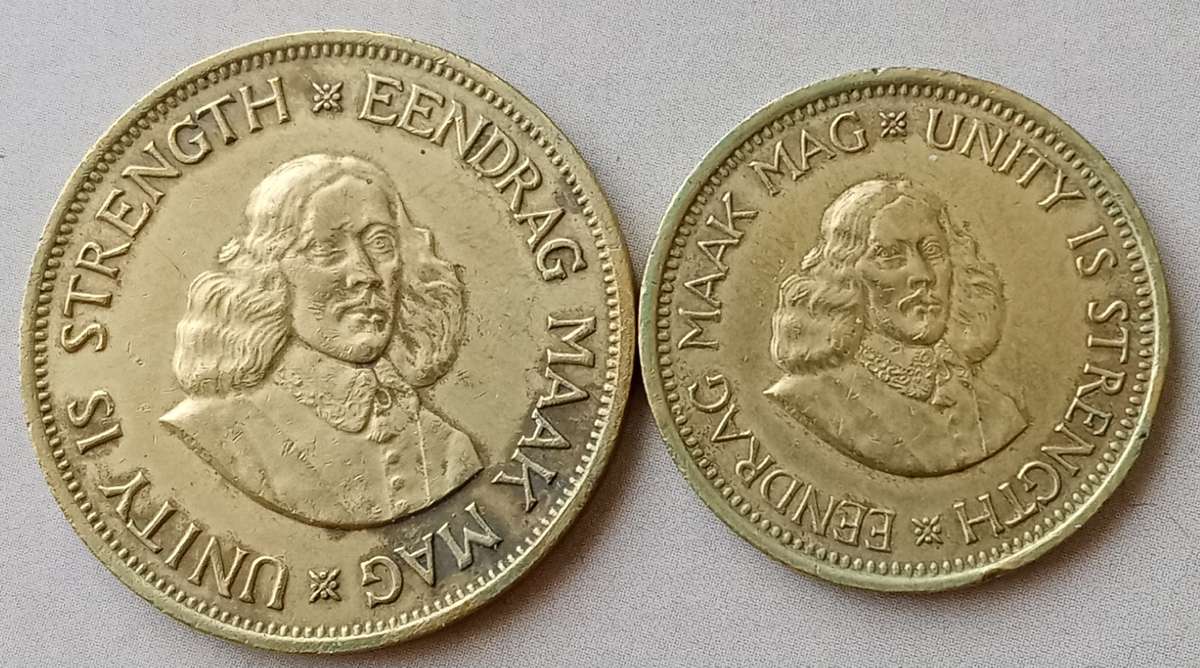 1962 Republic 1c and 1/2c set