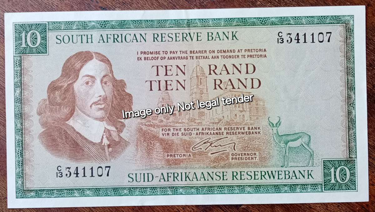 1966 G.Rissik R10 note in XF