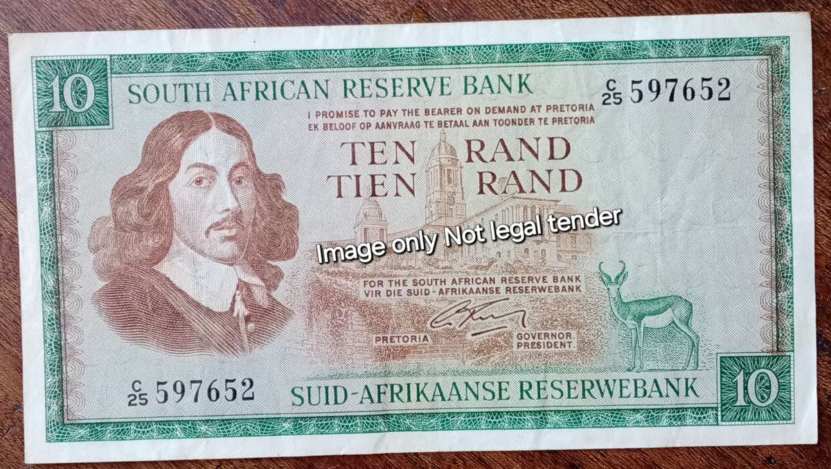 1966 G.Rissik R10 note in VF