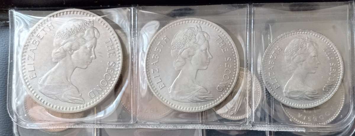 1960s/70s Rhodesia uncirculated set in black folder