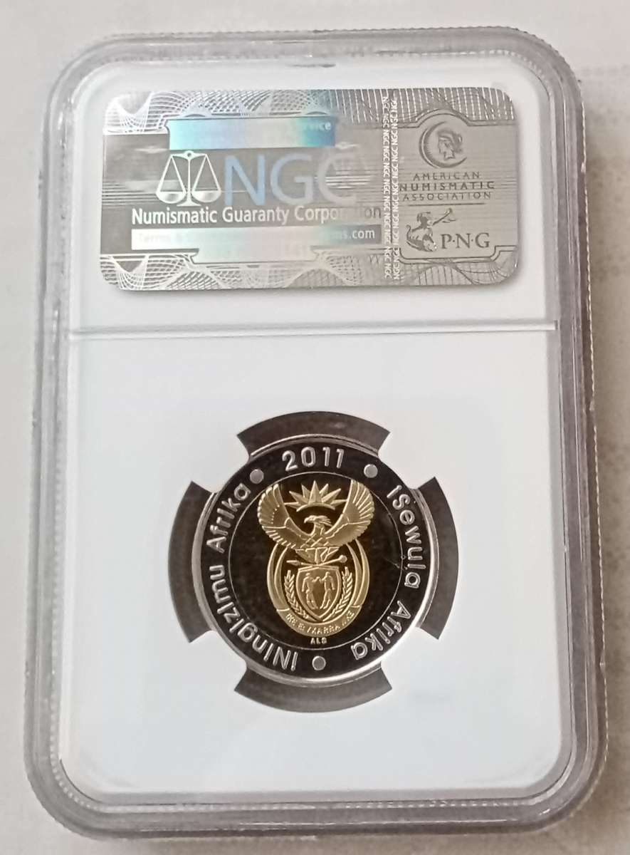 2011 SARB 90th anniversary proof R5 NGC PF69 Ultra Cameo