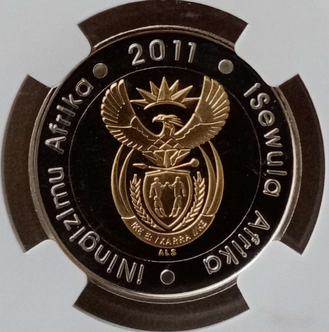 2011 SARB 90th anniversary proof R5 NGC PF69 Ultra Cameo