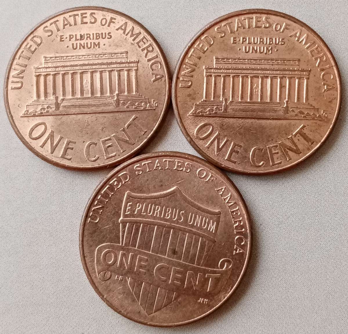 2005/2008 and 2010 Lincoln 1c set