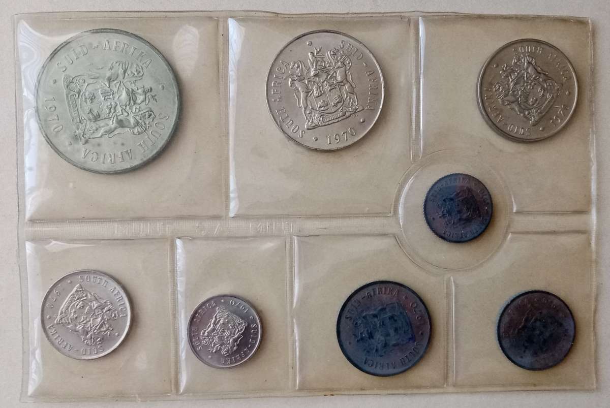 1970 Uncirculated Mint set (R1-1/2c) incl.silver R1 (mintage: 20000)