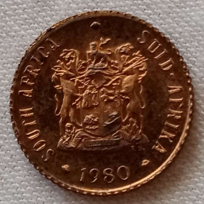 1980 Republic proof 1/2c (mintage: 15000)