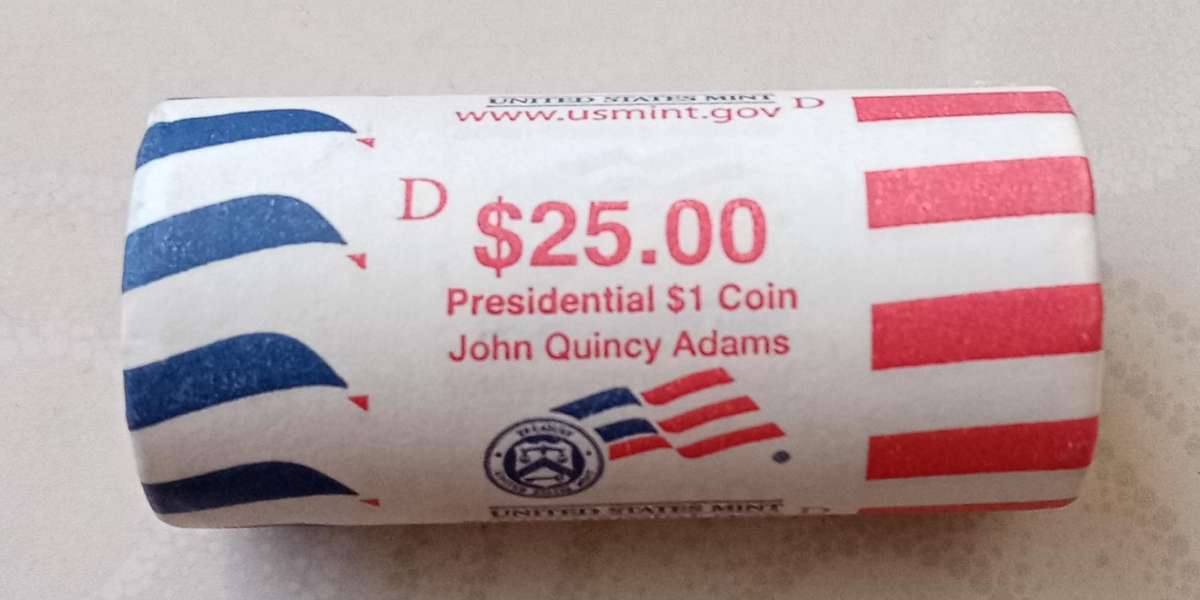 2008 D John Quincy Adams uncirculated USA Presidential dollar