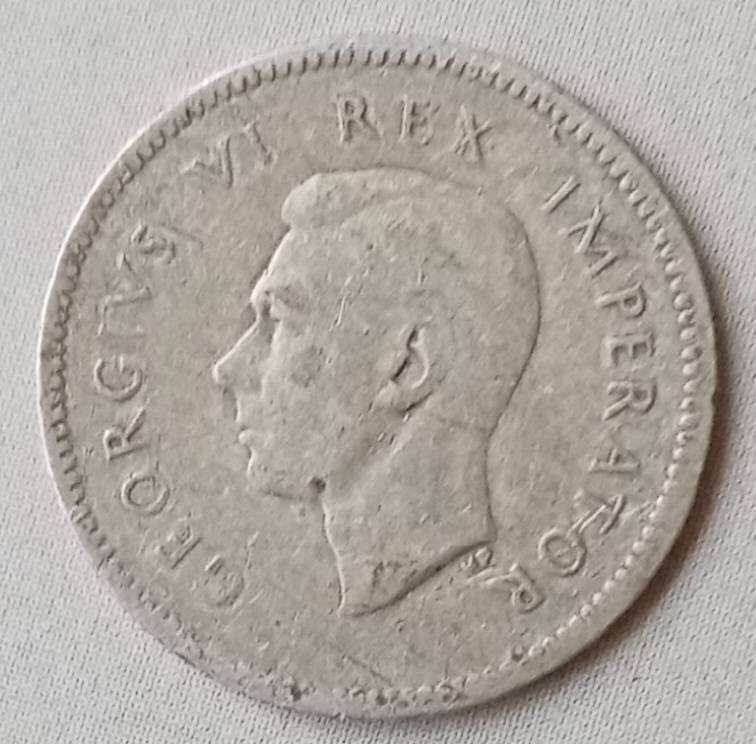 1943 Union silver tickey