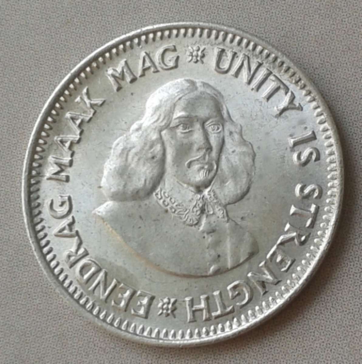 1961 Republic silver 2 1/2c as per images.