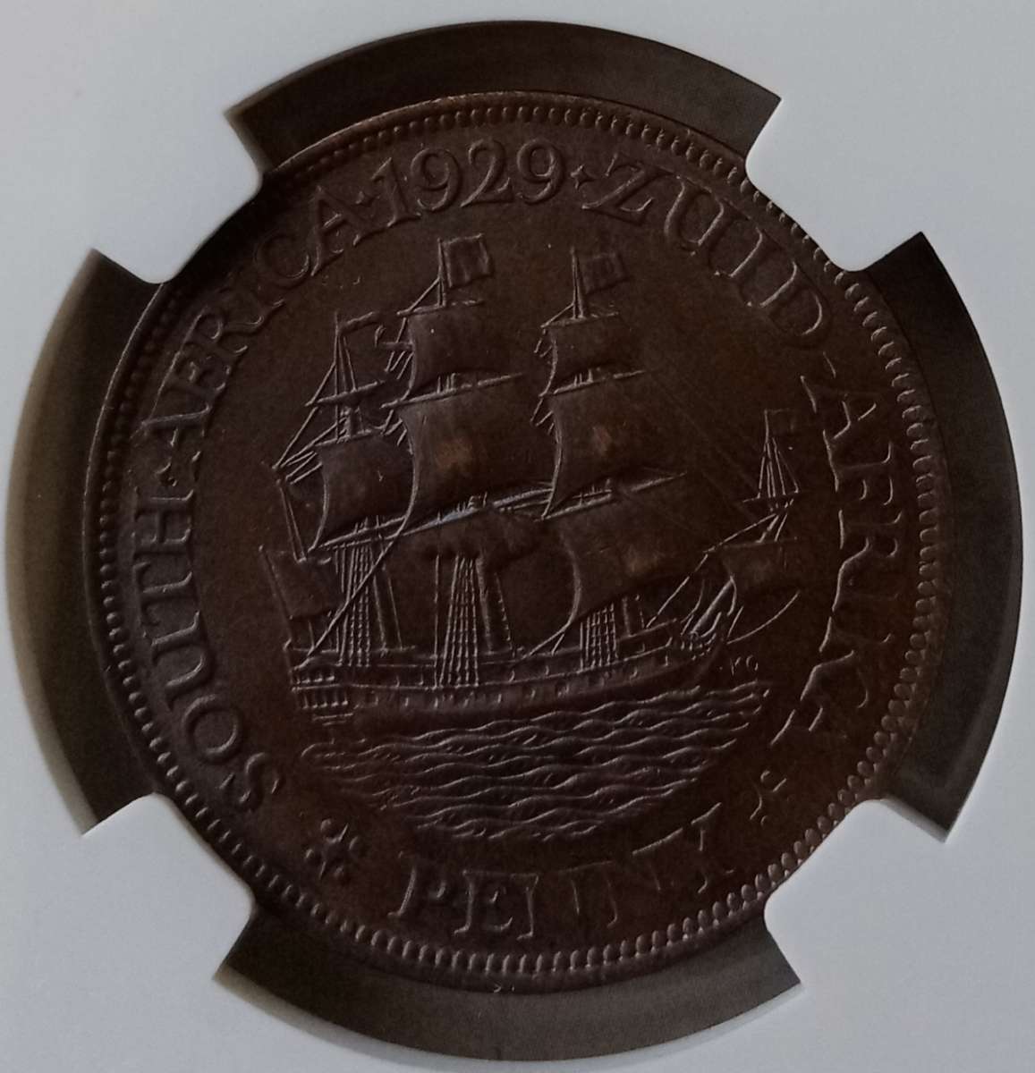 Nice 1929 union penny NGC AU55 BN