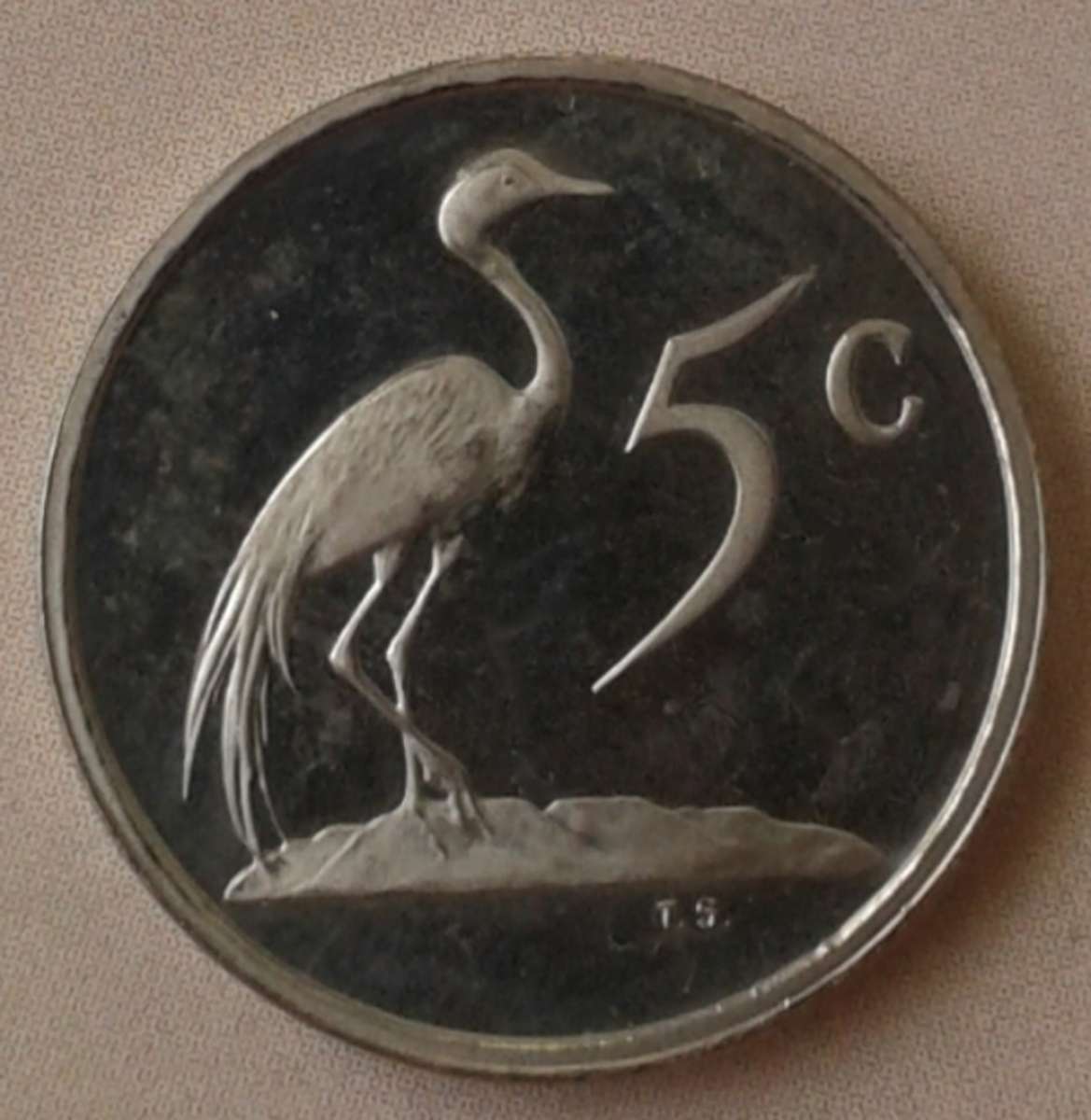 Scarcer 1989 Proof nickel 5c