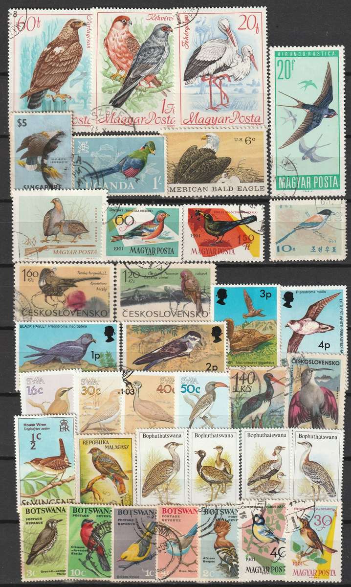 Thematic - BIRDS Issues  Nice range