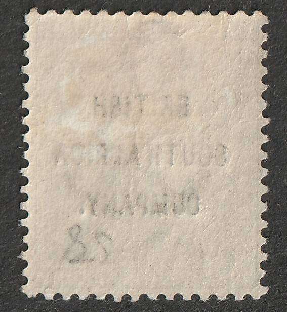 RHODESIA  BSAC  - 1896 COGH Overprinted  1/2d greyish-black  SACC 51 *MM*