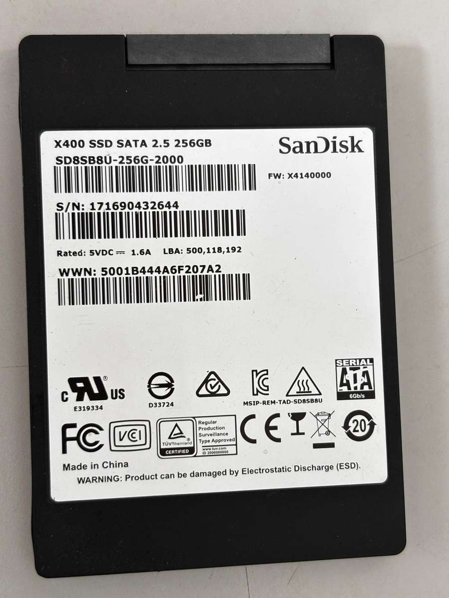 SSD - 256GB SanDisk